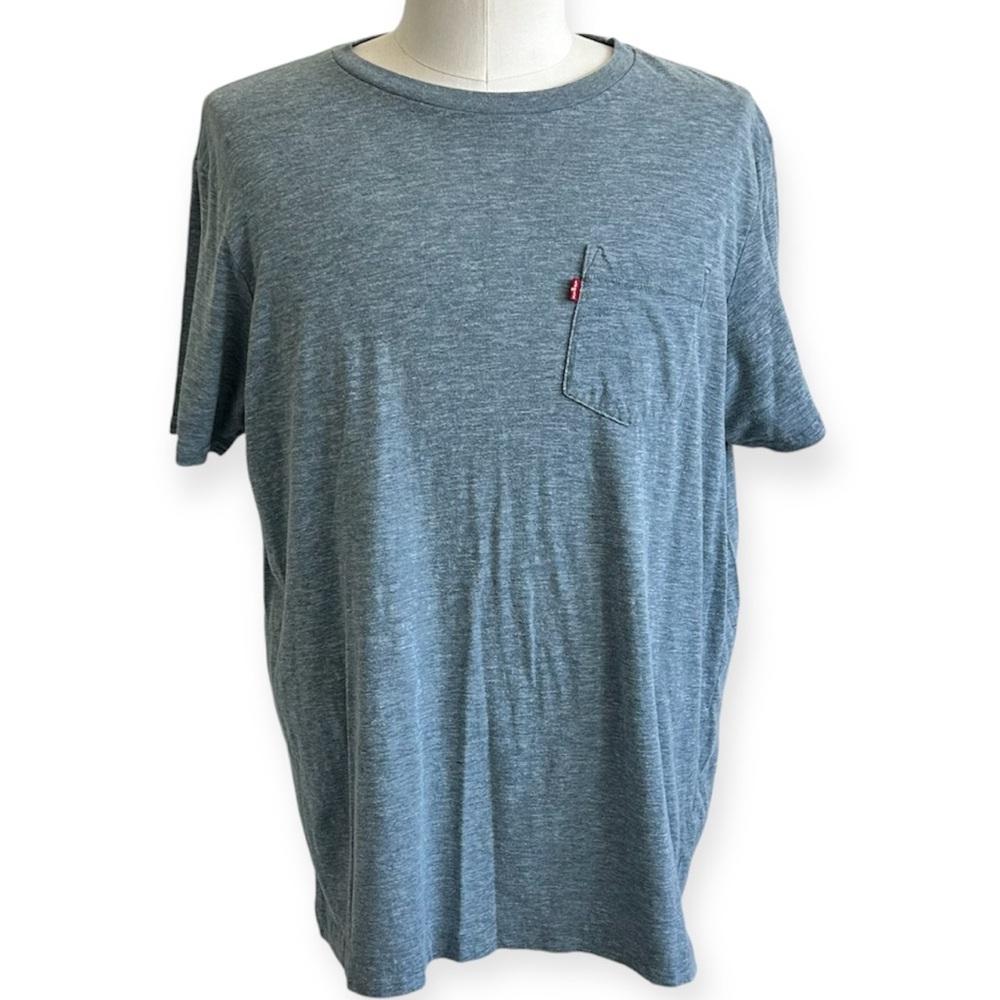 🎈Levis XL mens short sleeve grey pocket tee
